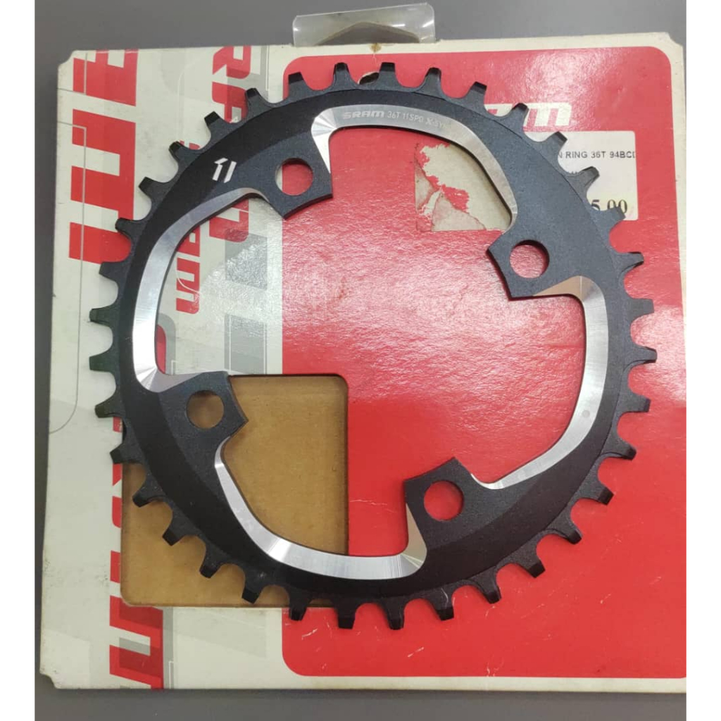 SRAM X01 X1 X-Sync Chainring 36t 4-Bolt 94 BCD 10 หรือ 11 สปีด