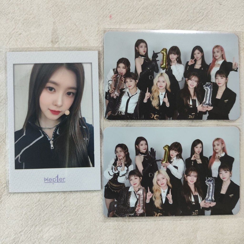 Kep1er Official MD โฟโต้การ์ดครบรอบ 1 ปี Chaehyun Bahyyih Yujin Dayeon Youngeun Yeseo Hikaru Mashiro