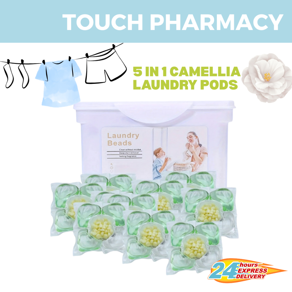 5 IN 1 Camellia Laundry Pods 50/กล่อง