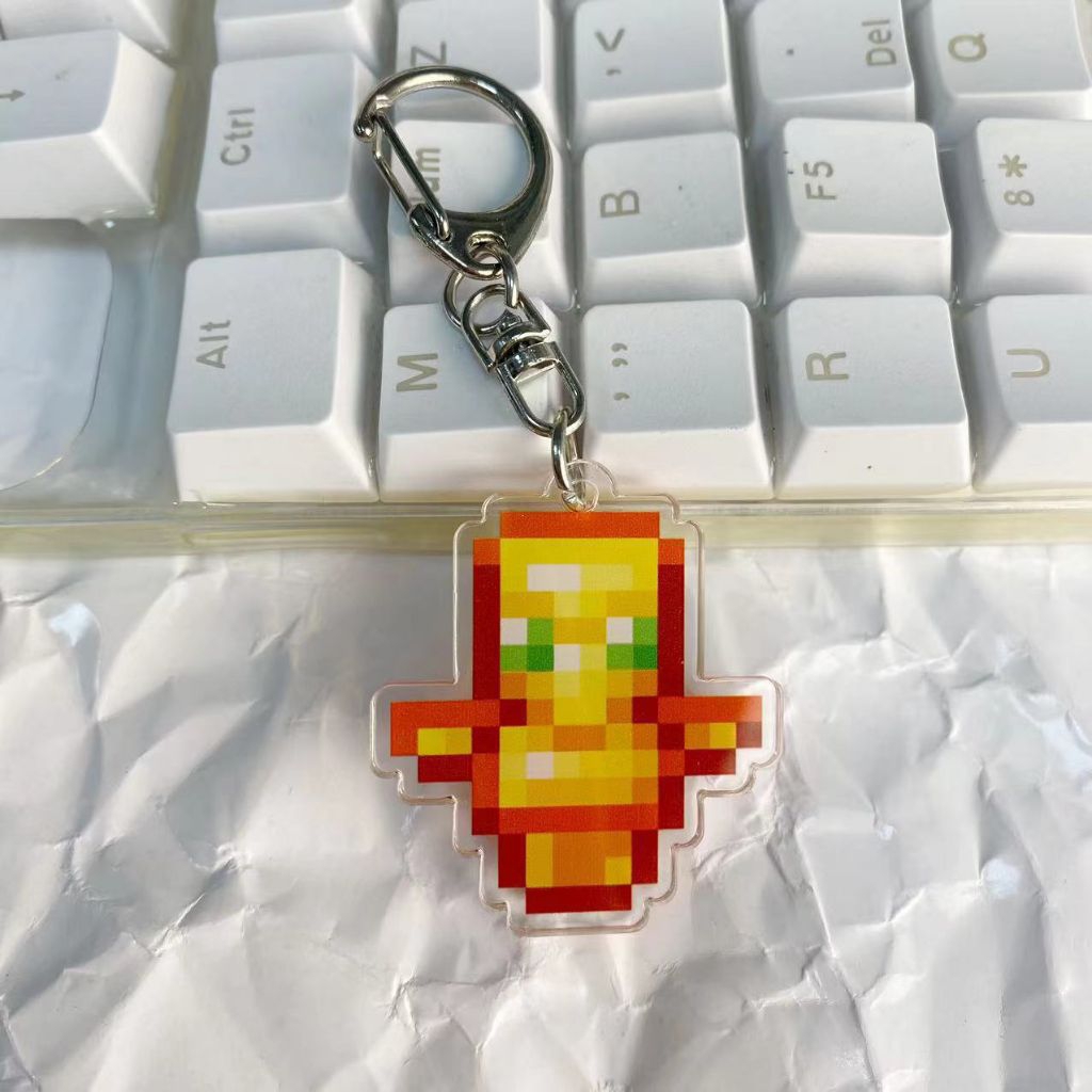 พวงกุญแจ Immortality, Epal Emas, Totem Tidak Mati Revival Armor Golden Apple Totem of Undying