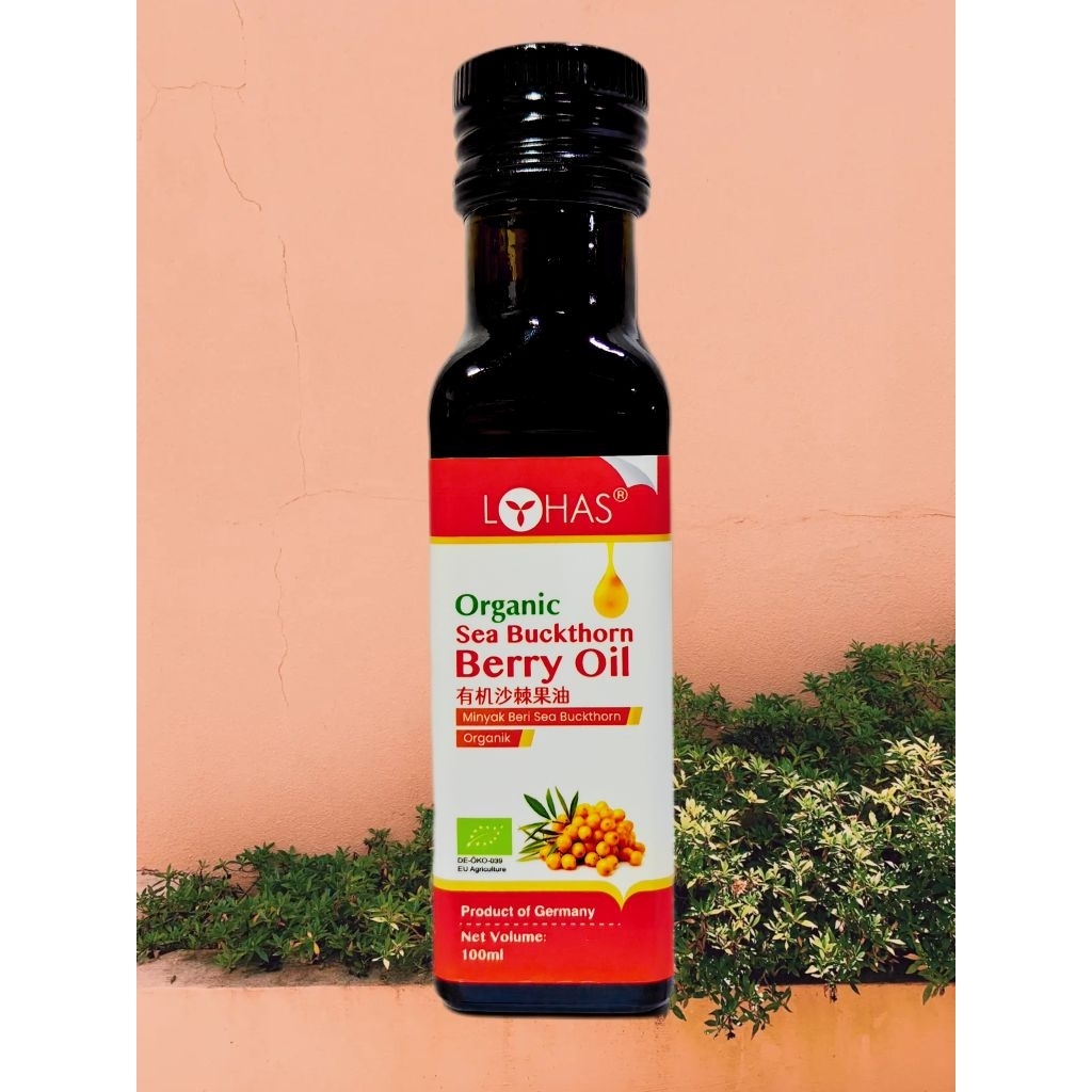 LOHAS Organic Sea Buckthorn Berry Oil จัดหาน้ํามัน Miyak Beri Sea Buckthorn Organik