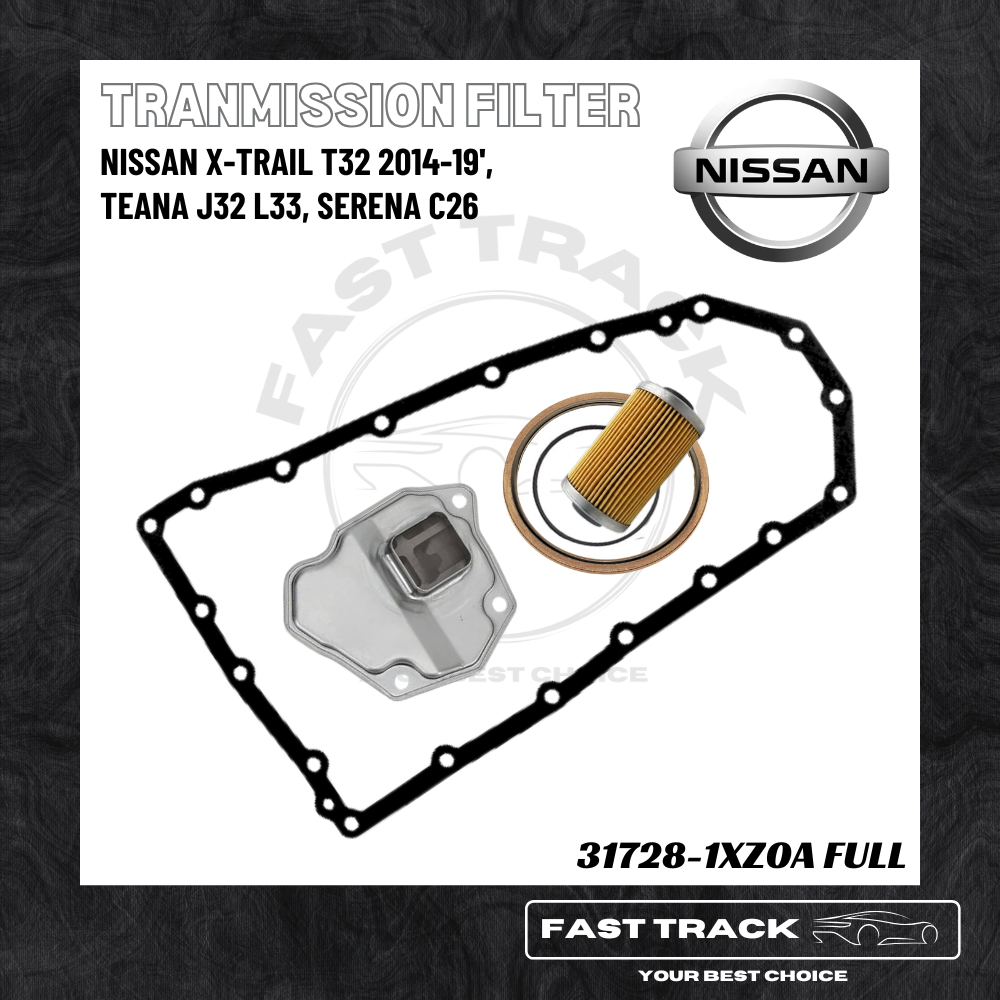 NISSAN XTRAIL T32, TEANA J32 L33, SERENA C26 AUTO FILTER & CVT COOLER FILTER & CVT FILTER GASKET 317