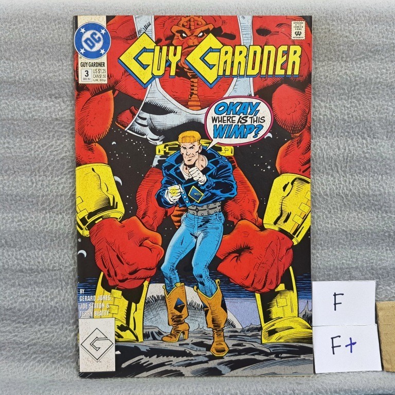 Guy Garder: Warrior 3 (DC Comics) Gerard Jones, Joe Staton (GREENLANCTERN)