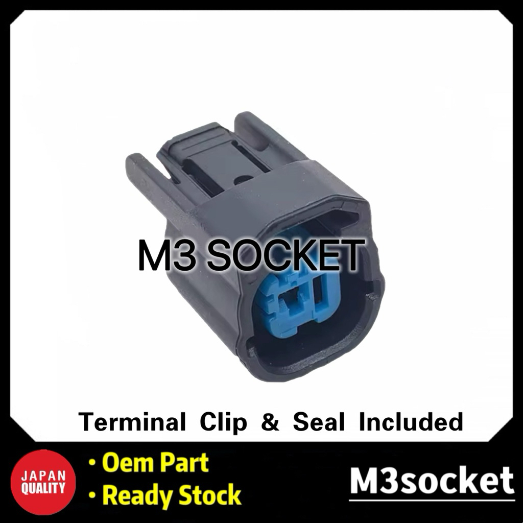 Honda HD K20 K24 Series City SEL Jazz TFO GD Knock Sensor Socket Connector 1 Pin
