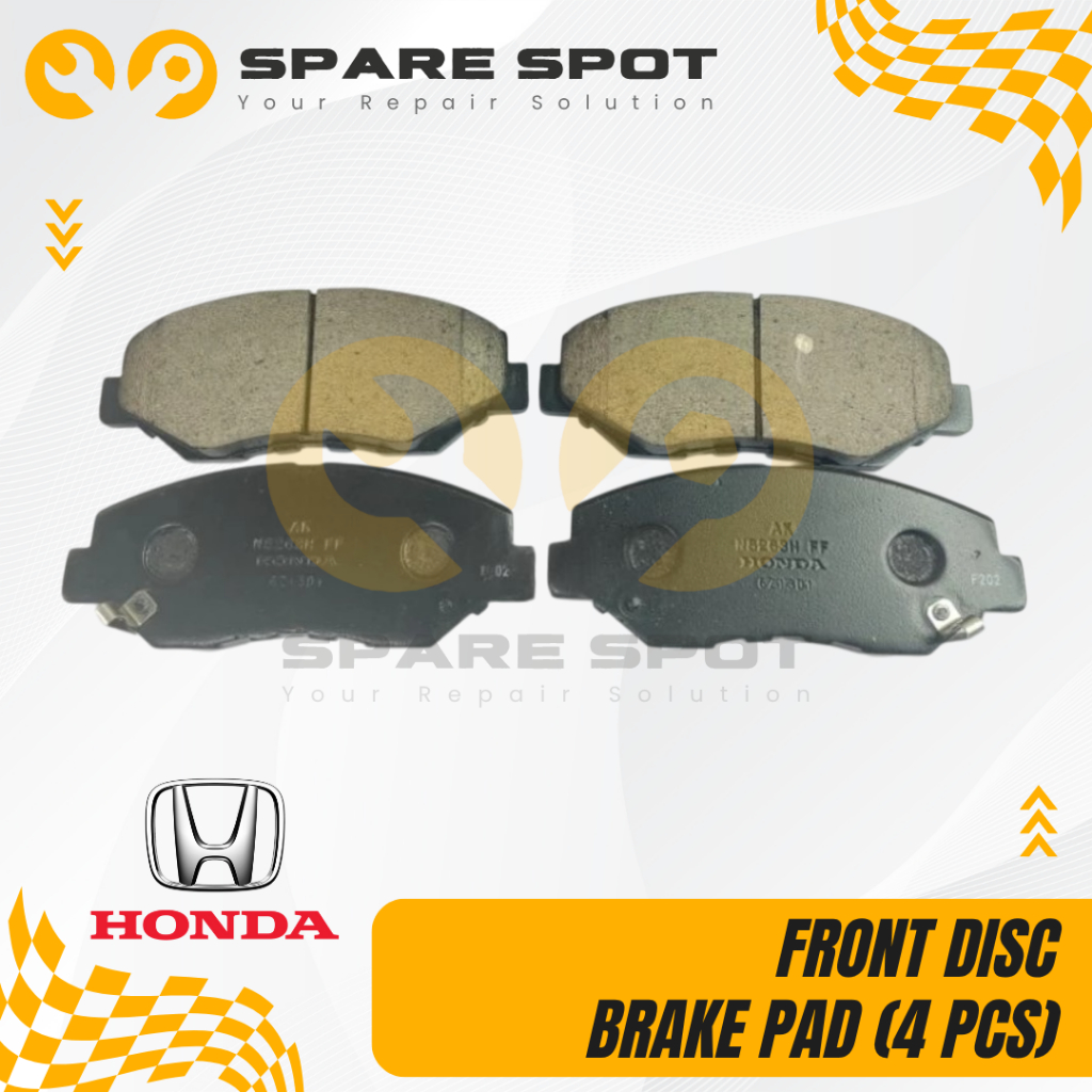 ผ้าเบรคหน้าและหลังสําหรับ Honda CRV S9A SWA TOA / Accord / Odyssey / Civic / Stream (452-S9A-A01 430
