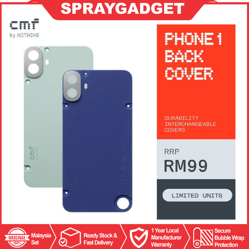CMF Phone 1 ฝาหลังแบบถอดเปลี่ยนได้และถอดออกได้