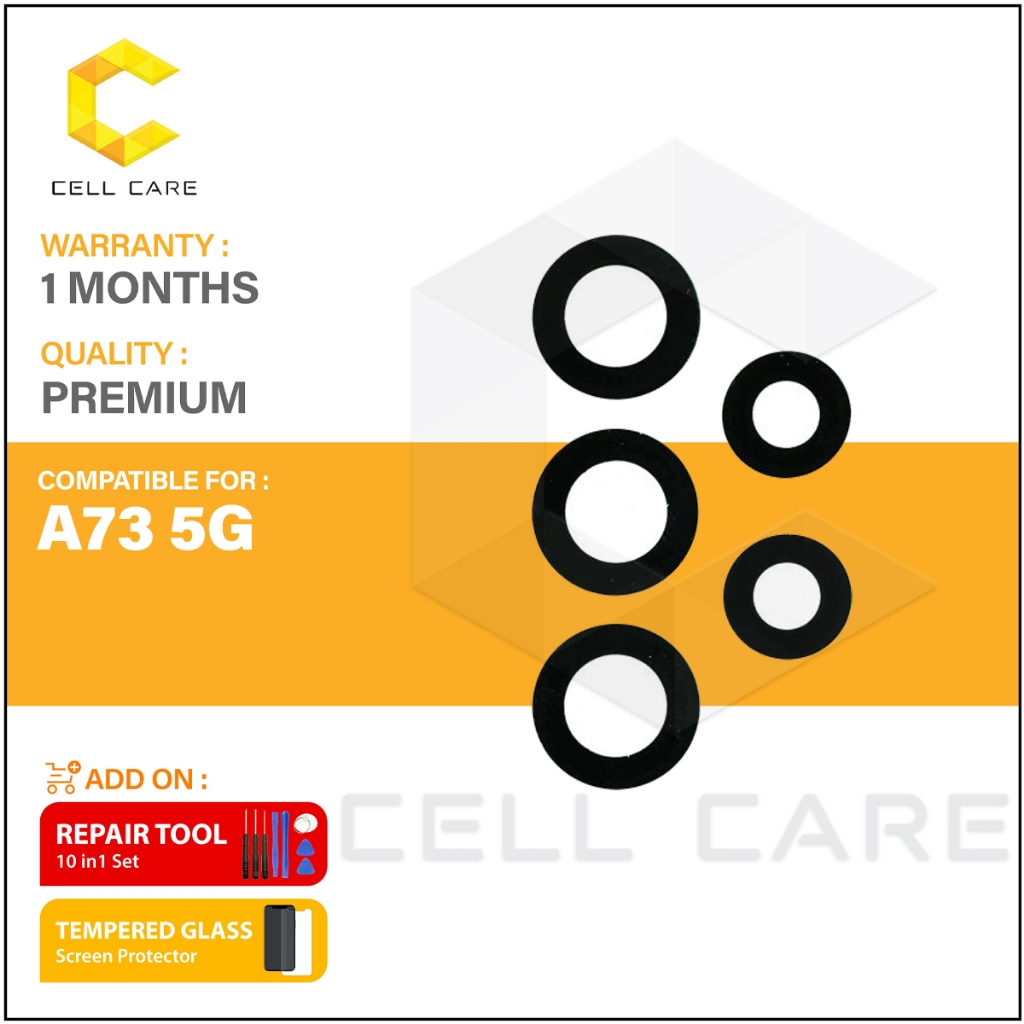 เลนส์กล้องสําหรับ Samsung A73 5G A736B