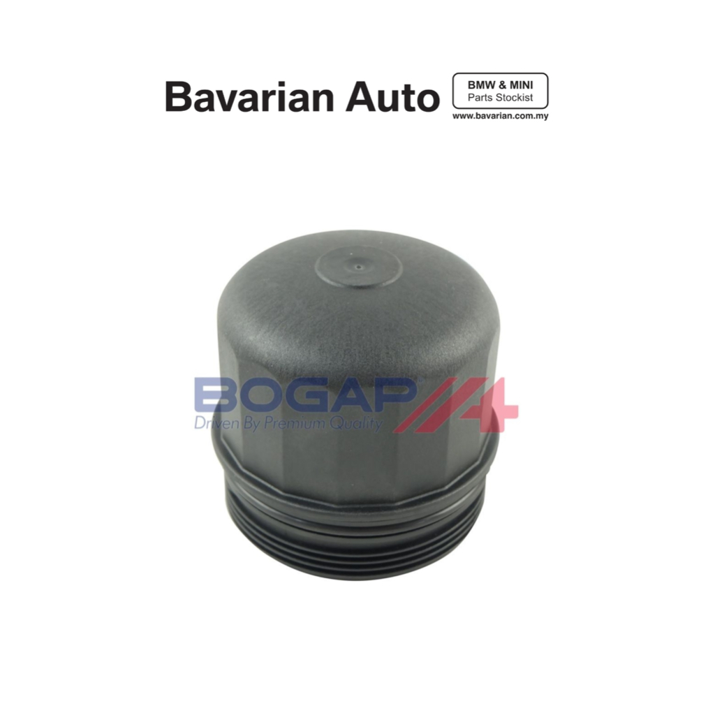 BOGAP ฝาปิดกรองน้ํามันไม่มีปลั๊กท่อระบายน้ํา BMW F10/F13/F02 พร้อม N63/S63/N74 11427615389