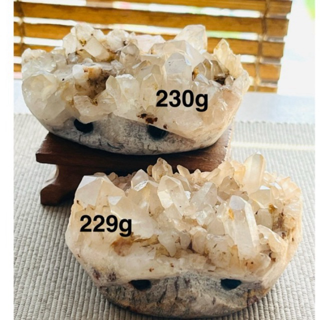 Natural Clear Quartz Cluster Groot Hedgehog 229/230g