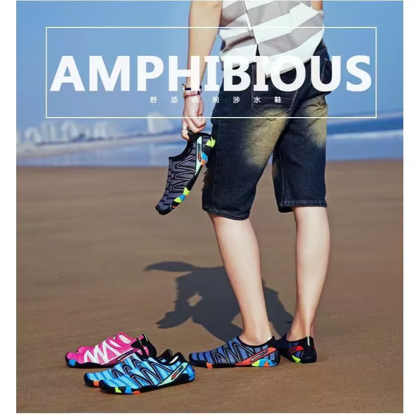 รองเท้าว่ายน้ํา รองเท้าชายหาด รองเท้าลุยน้ำ รองเท้าเดินป่า กันลื่น thumbnail 10