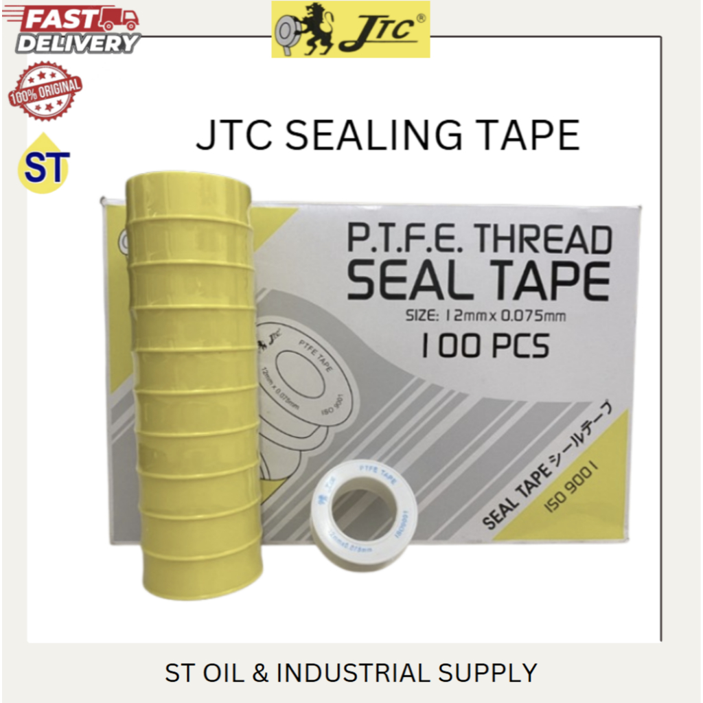 (10ชิ้น) PTFE Thread Seal Tape สีขาว PTFE Seal Tape / Sealing Tape / Putih Hose Tape Pipe 水布 Lozen白胶