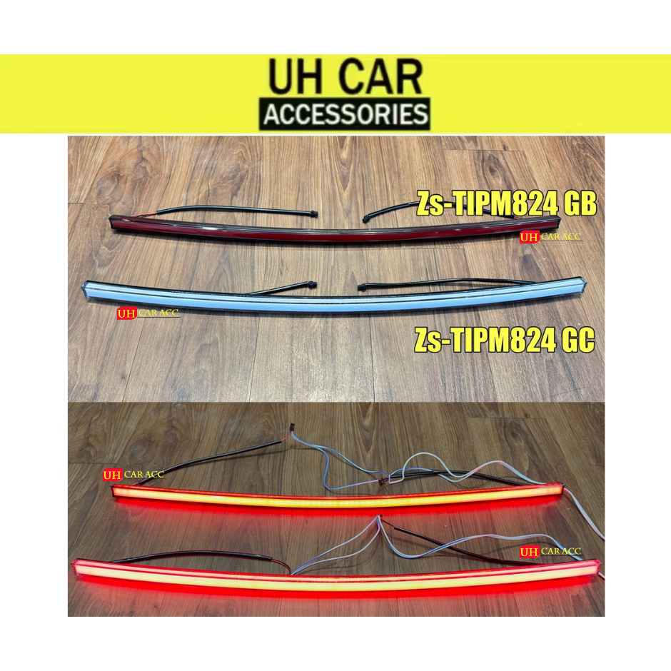 PERODUA MYVI 2018-2025 REAR TRUNK TAILGATE GARNISH โคมไฟไฟ LED DRL
