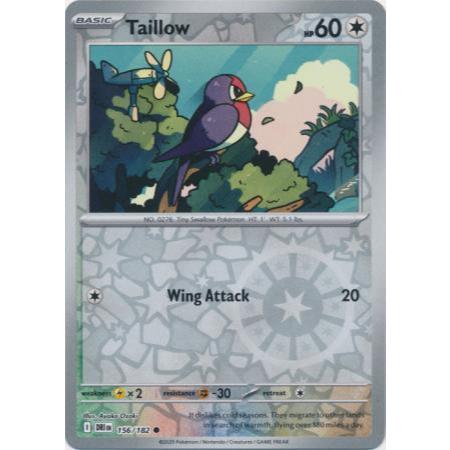 Taillow 156/182 NORMAL TYPE - Pokemon Destined Rivals Singles