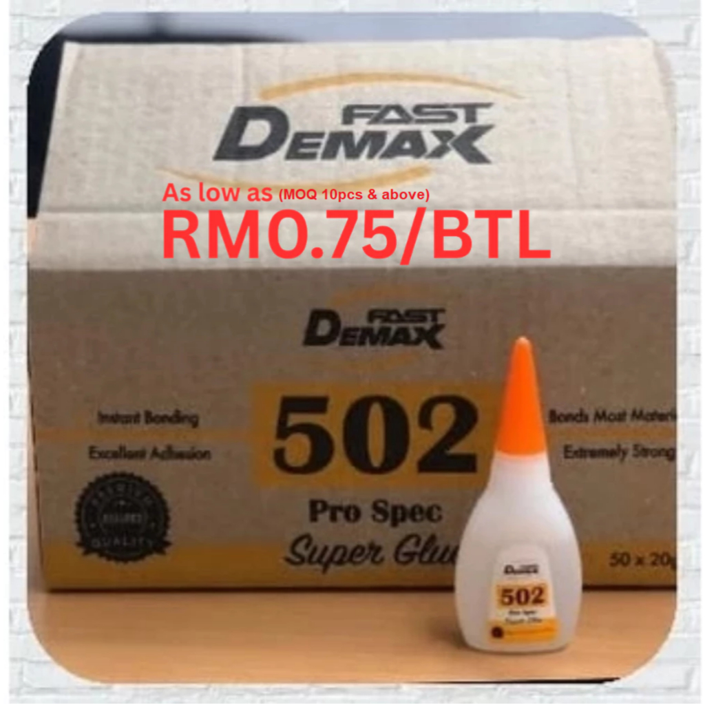 [SUPER GLUE] 502 SUPER GLUE 20G, 3-SECOND SUPER STRONG GLUE