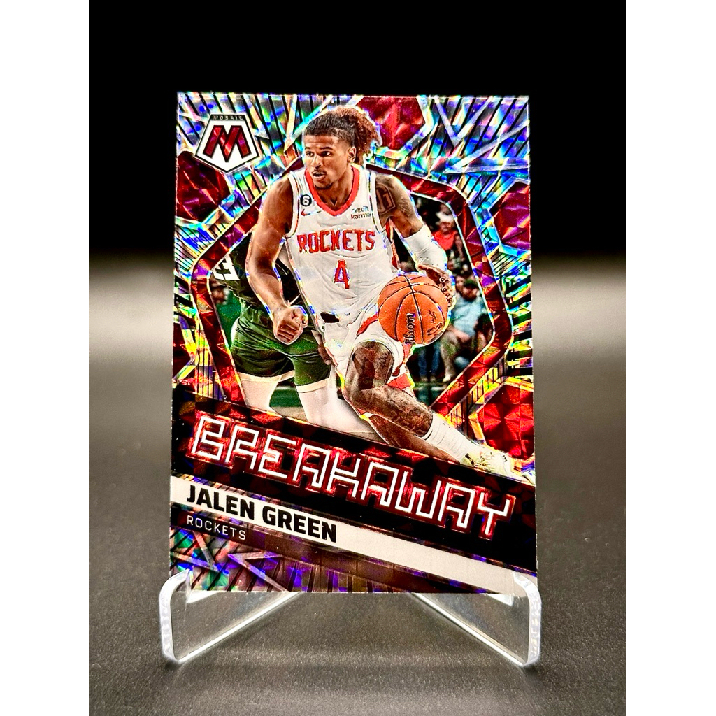 การ์ด Panini Nba 22-23 Mosaic jalen Green Break Away