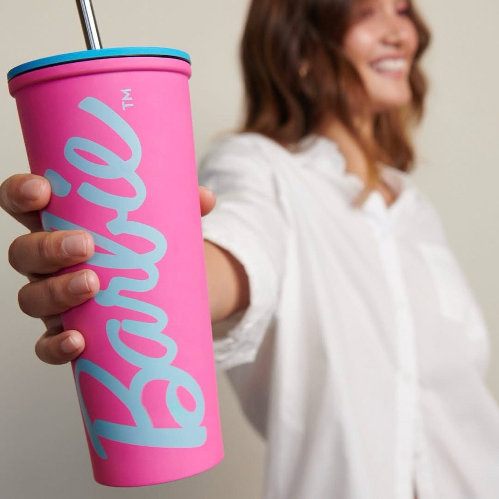 TYPO X Barbie Collection Barbie Metal Smoothie Cup 650ml