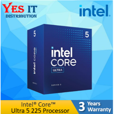 Intel Core Ultra 5 225 Processor / Intel Core Ultra 5 225 F Processor