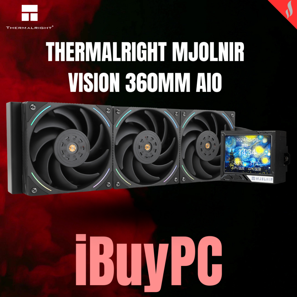 THERMALRIGHT MJOLNIR VISION 360 ARGB - สีดํา