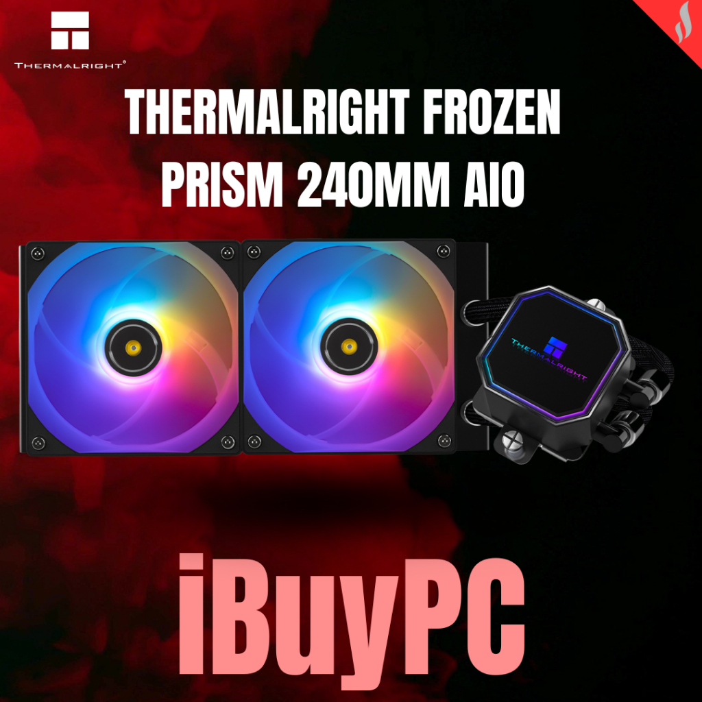 THERMALRIGHT FROZEN PRISM 240 ARGB - สีดํา