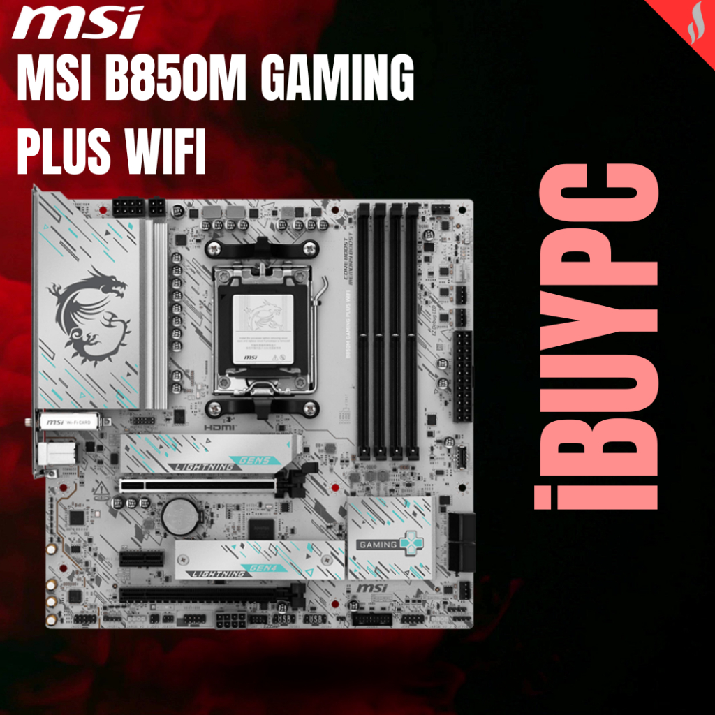 MSI B850M GAMING PLUS WIFI MATX MOTHERBOARD