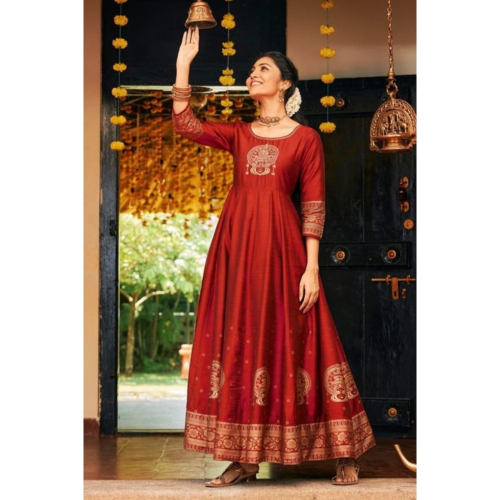 Kurti ยาว/ชุดยาว/Kurti