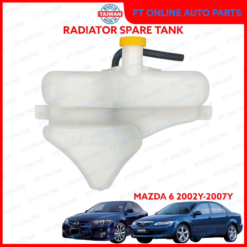 MAZDA 6 2002-2007 GG10 GG RADIATOR SPARE TANK OVERFLOW/RESERVE/COOLANT 2003 2004 2005 2006 MAZDA6