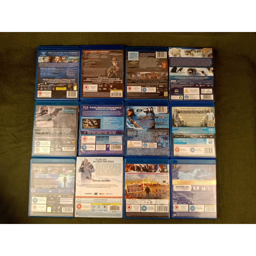 BLU-RAY MOVIES และ DOCUMENTARY