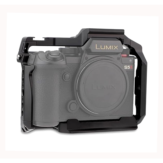 กล้องกรง DSLR Mirrorless วิดีโอขนาดเล็ก rig Arri Arca-Swiss สําหรับ Panasonic Lumix S5II X S52 S5 Ma