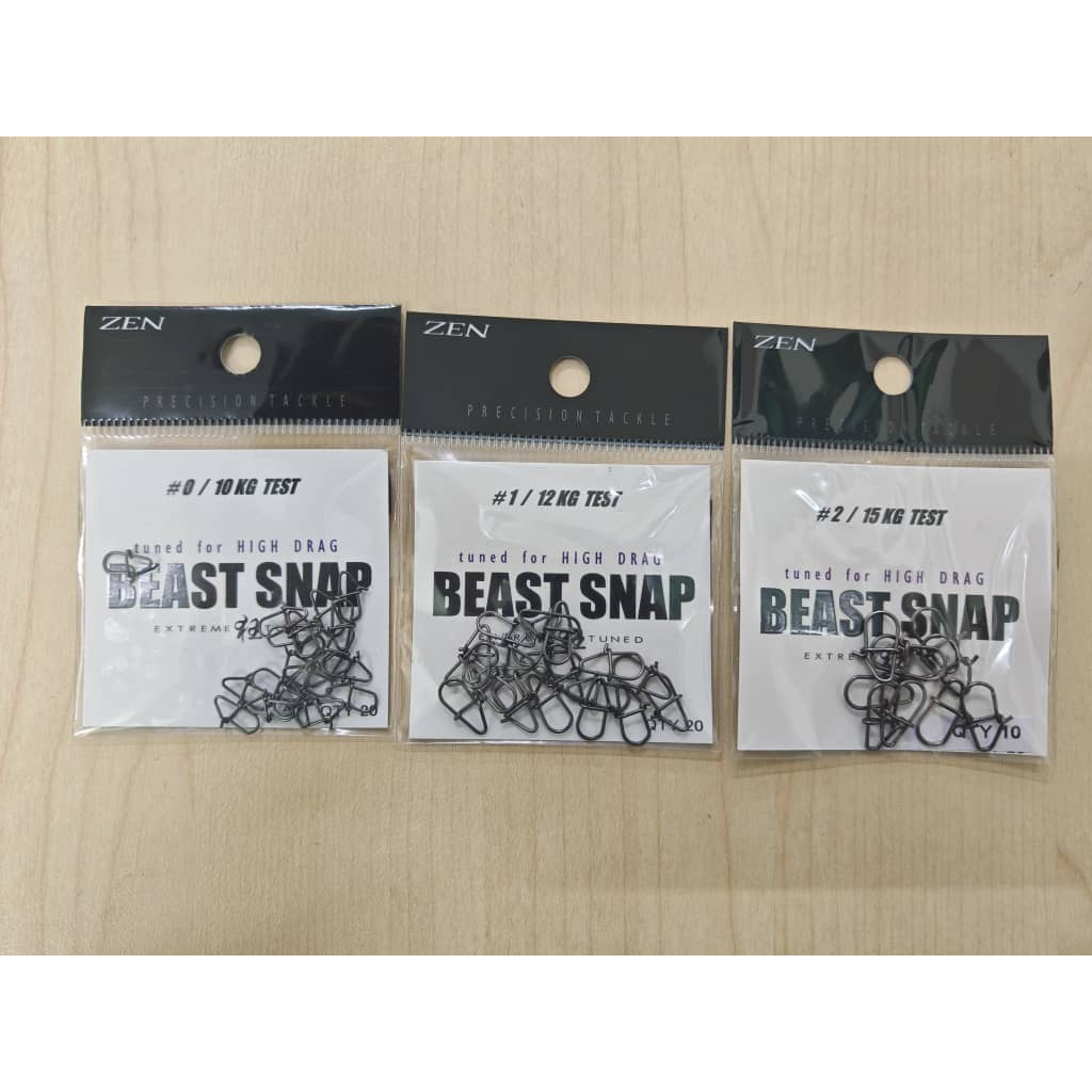 ZEN Beast Snap Extreme Tuned Fishing Luring ลากสูงหนักที่แข็งแกร่ง
