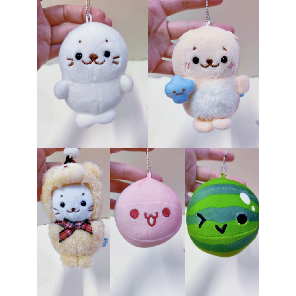 Shirotan Rakkoinu charm มาสคอตเกมแตงโม SKC93 พวงกุญแจก่อนรักของเล่นนุ่ม