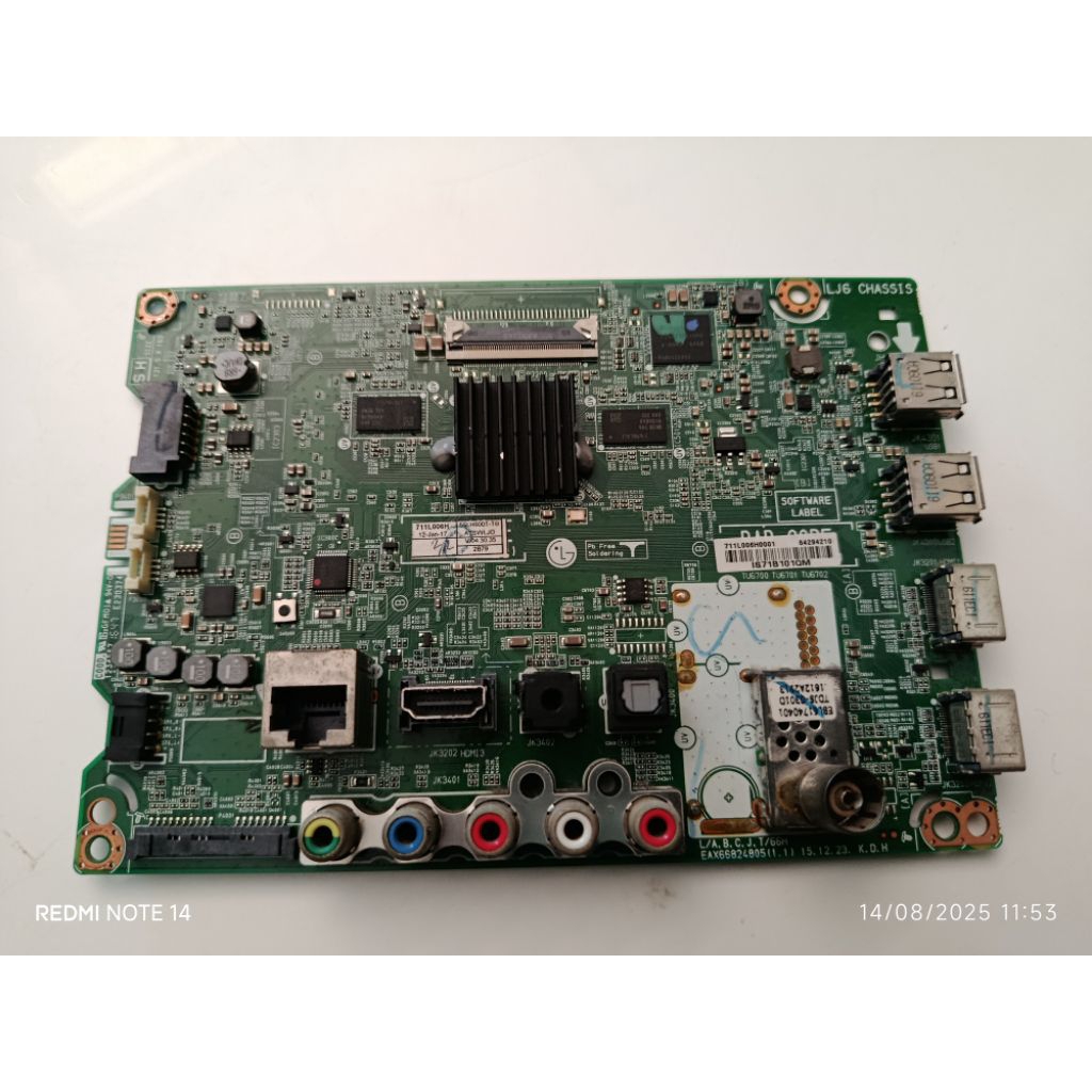 บอร์ดหลัก LG 55LH600T