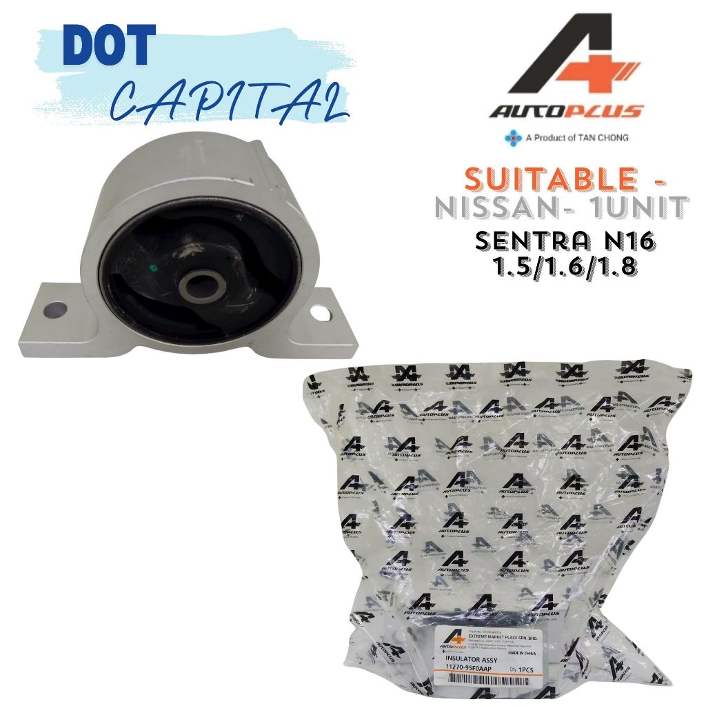 AUTOPLUS NISSAN SENTRA N16 ด้านหน้าเครื่องยนต์ MOUNTING (1.5/1.6/1.8 A/T M/T 2001-2007 SAME) NS11270
