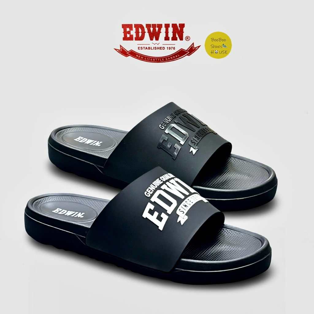 Edwin รองเท้าแตะผู้ชาย EVA หนานุ่มสบายรองเท้าแตะกันลื่น E10751 Selipar Lelaki Edwin