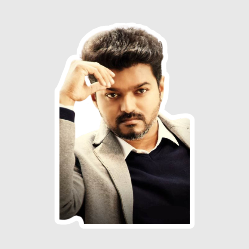 สติ๊กเกอร์ Super Star Thalpathy Vijay