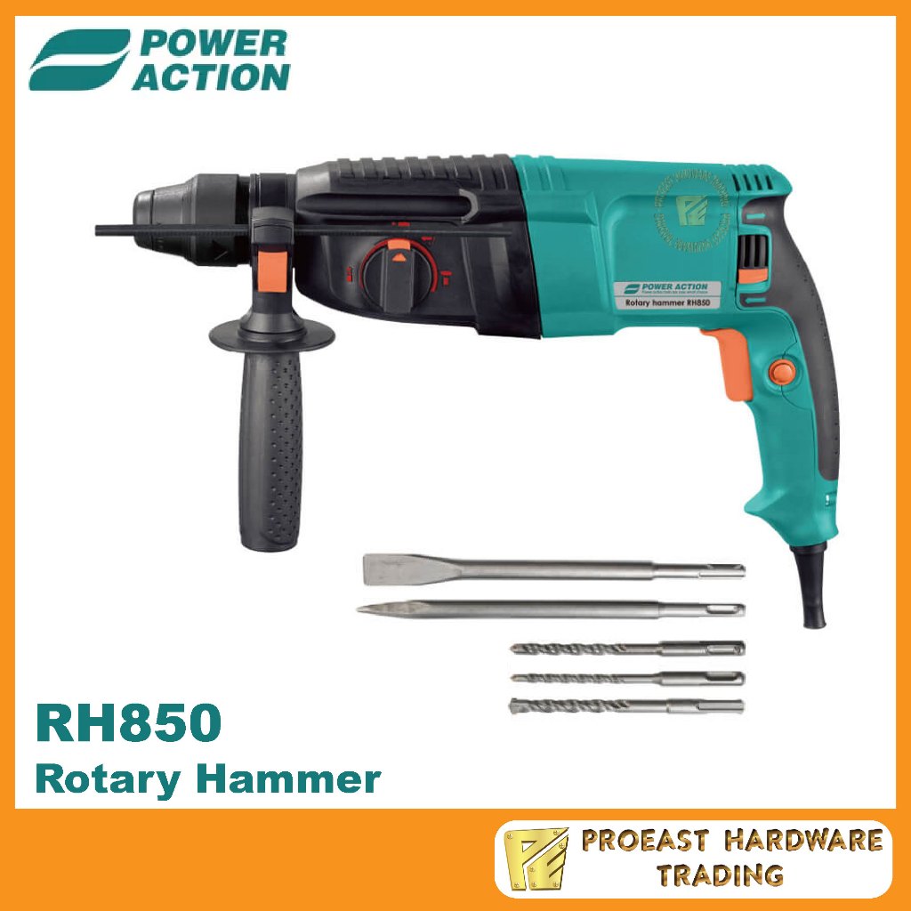 Power Action 850W [ RH850 ] ค้อนโรตารี
