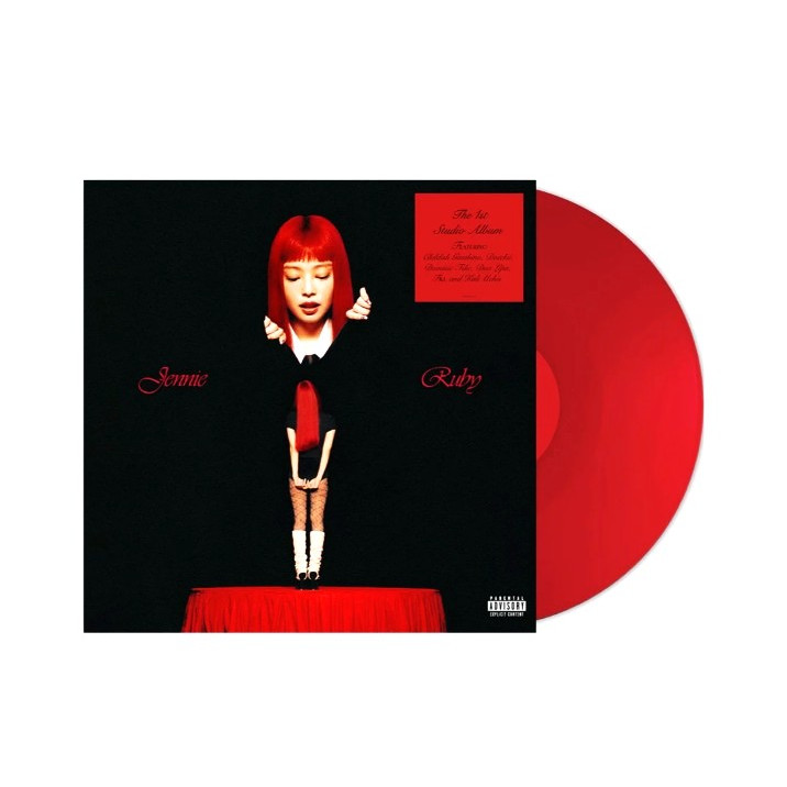 Jennie - Ruby ( ไวนิล Apple Red Gatefold / LP ) * 2025