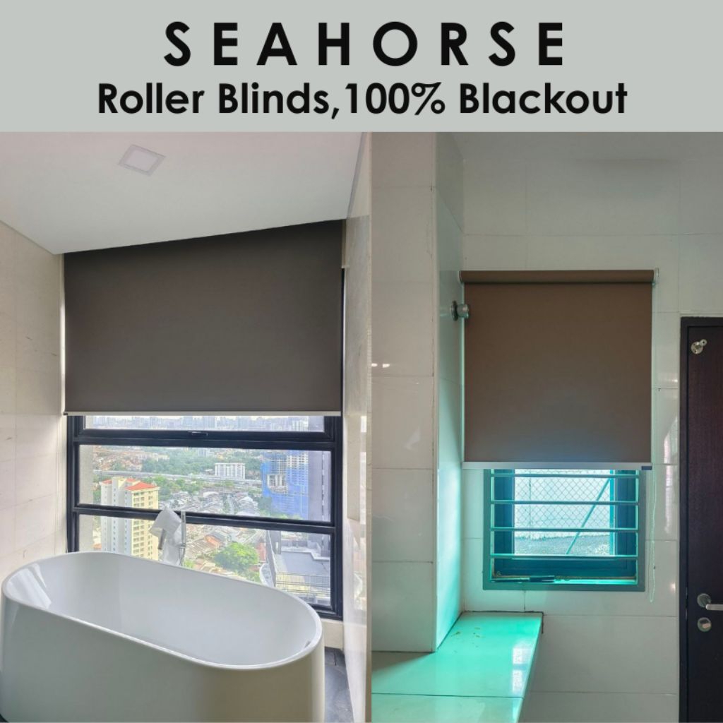 100% BLACKOUT ROLLER BLINDS,PVC MATERIAL,WATERPROOF