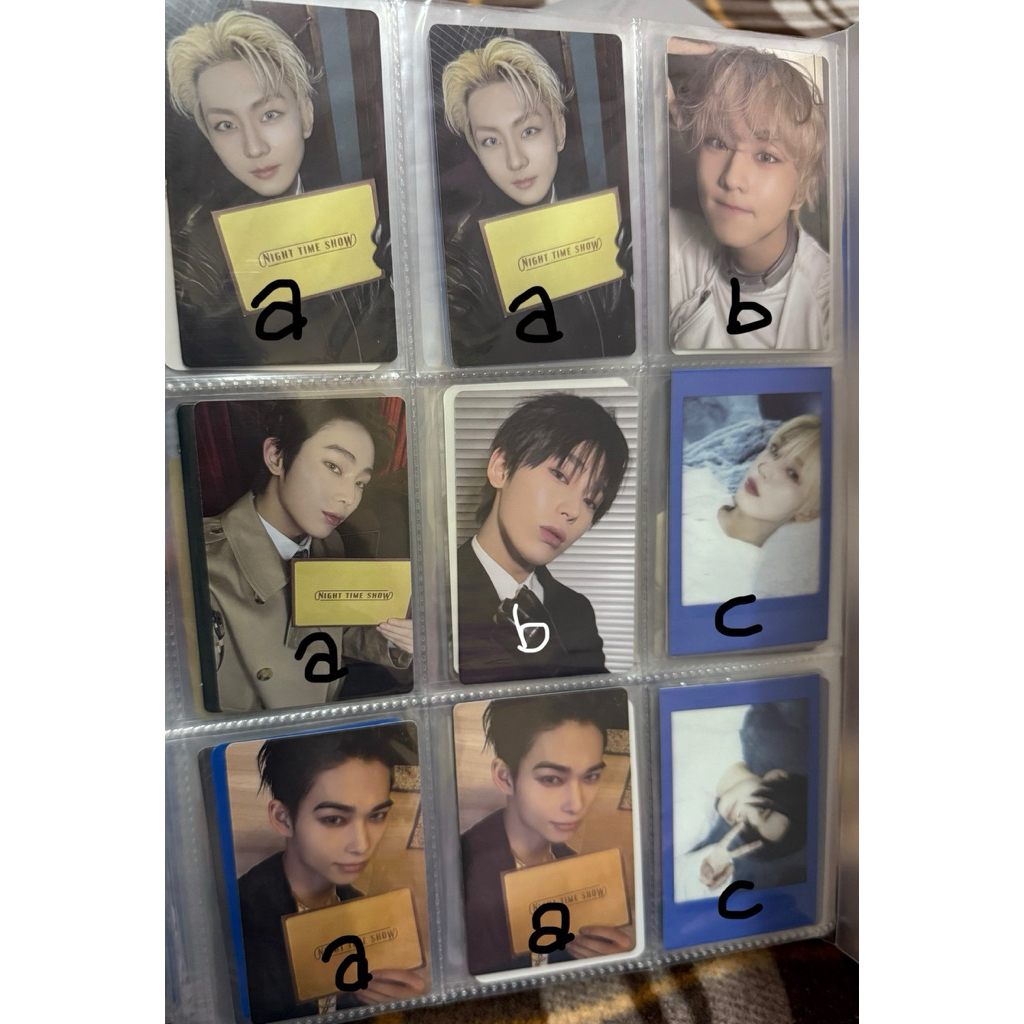 Enhypen Photocards (จองวอน,sunoo,niki) อย่างเป็นทางการ