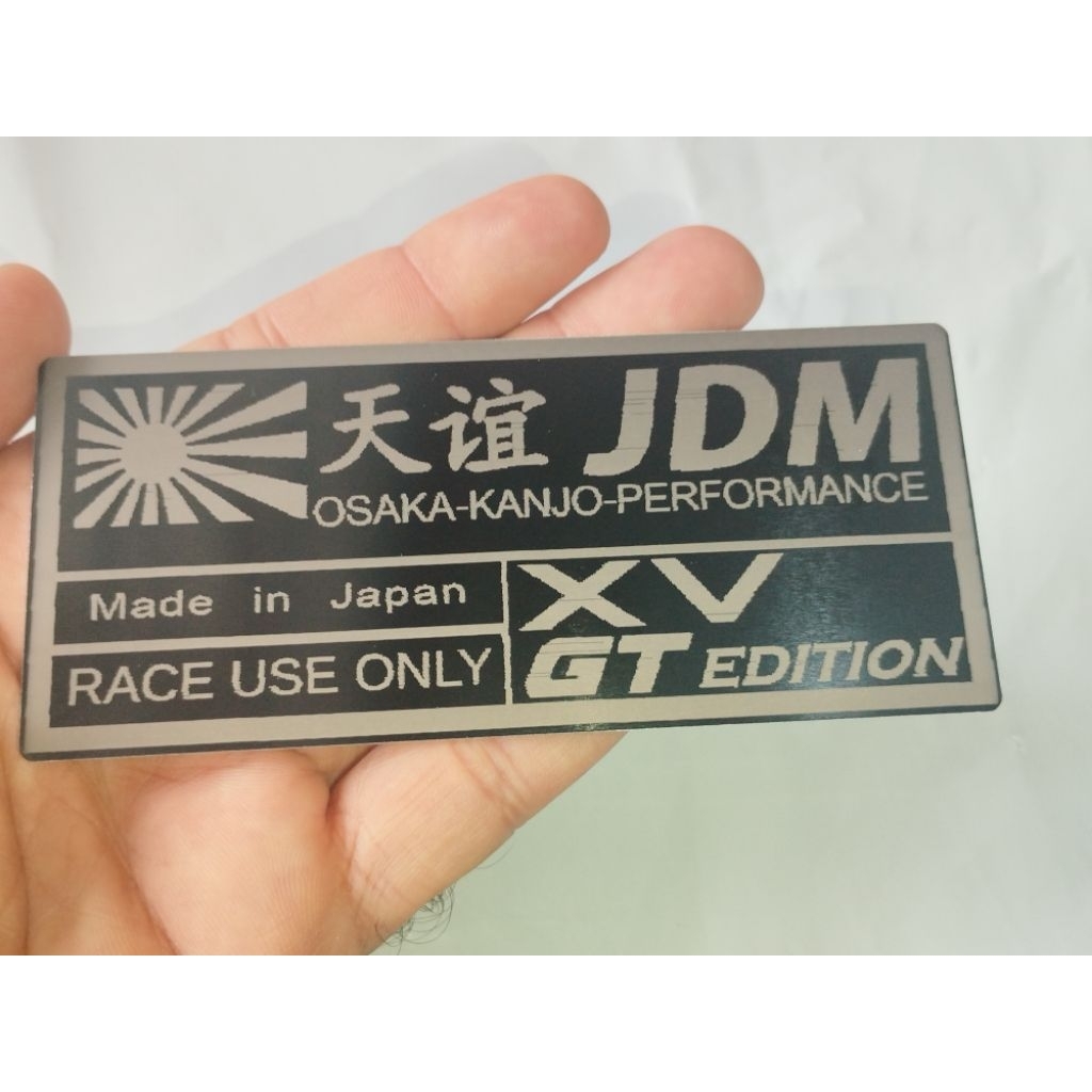 Subaru xv METAL gt edition ตราสัญลักษณ์ jdm kanjo