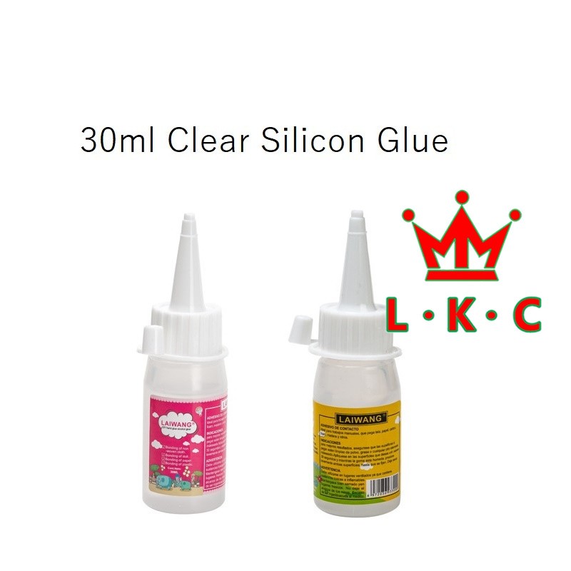 SG01 Stok Sedia Ada 30ML Gam Silikon อเนกประสงค์ซิลิโคนใสกาว酒精胶手工胶ผ้ากาวทําด้วยมือ DIY กาว