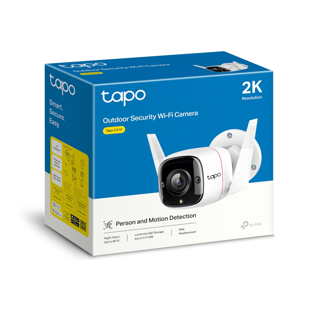 Tapo C310 กล้อง Wi-Fi รักษาความปลอดภัยกลางแจ้ง