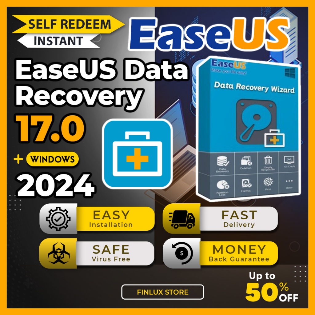 EaseUS Data Recovery Wizard v17.0 สำหรับ Windows