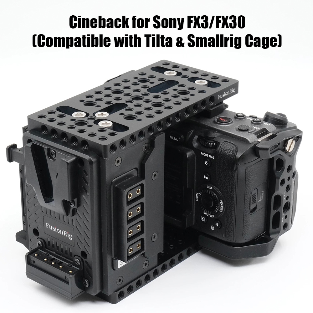 Fusionrig Cineback Extender สําหรับ Sony FX3/FX30 Cinema Line Camera Basic Kit V2