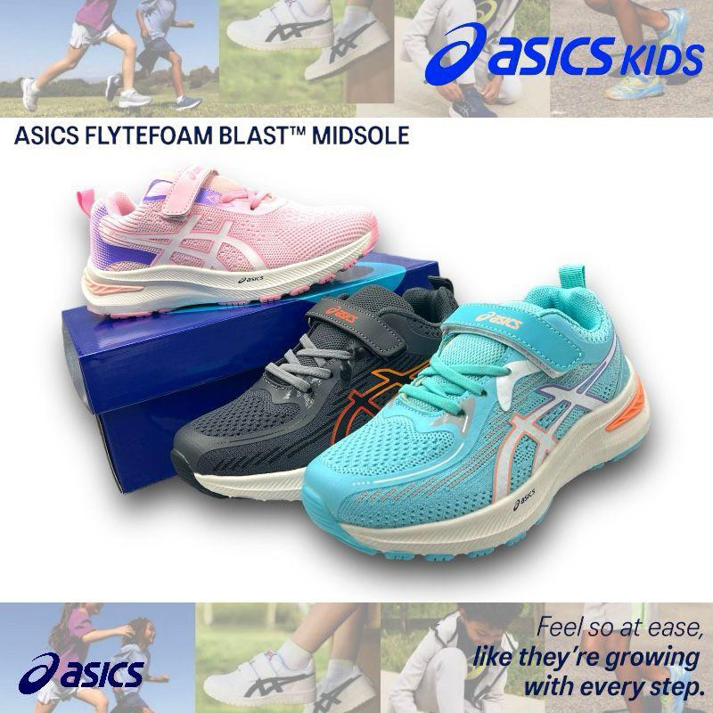 เด็ก Asics Power Performing กลางแจ้ง Ultracomfort กีฬากระเป๋าเดินทาง Kasut Sukan เด็ก Asics Kanakgul Rantau Ini