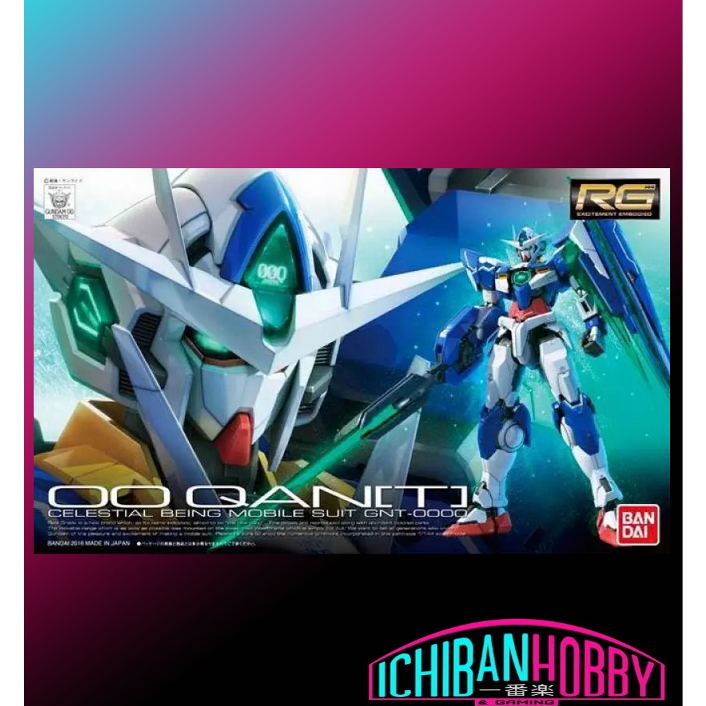 BANDAI RG 1/144 GUNDAM 00 QAN[T]
