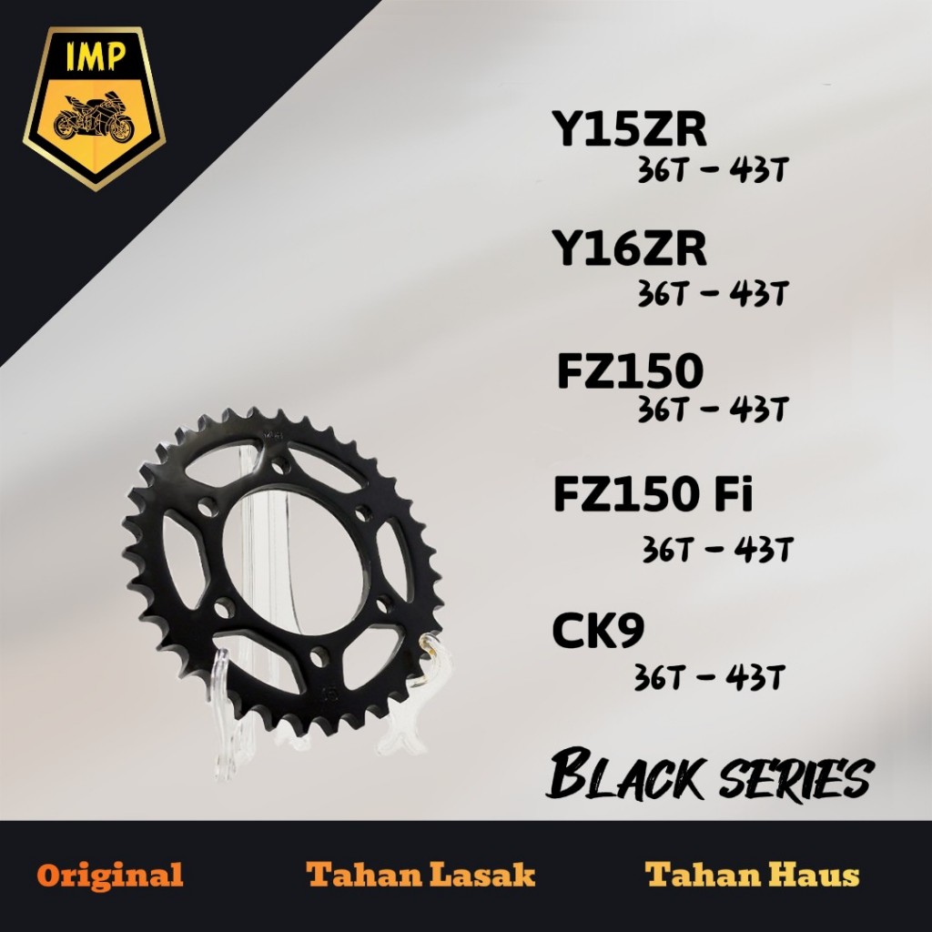 Y15 Y15ZR Y16ZR FZ150 FZ150fi YAMAHA / CK9 NIMOTA 428 SPOKET MDH STT MOTOSIKAL