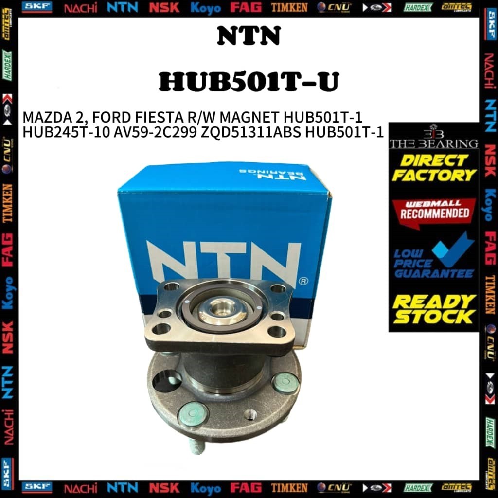 MAZDA 2,FORD FIESTA REAR WHEEL HUB MAGNET HUB501T-1 HUB245T-10 AV59-2C299 HUB501T-1