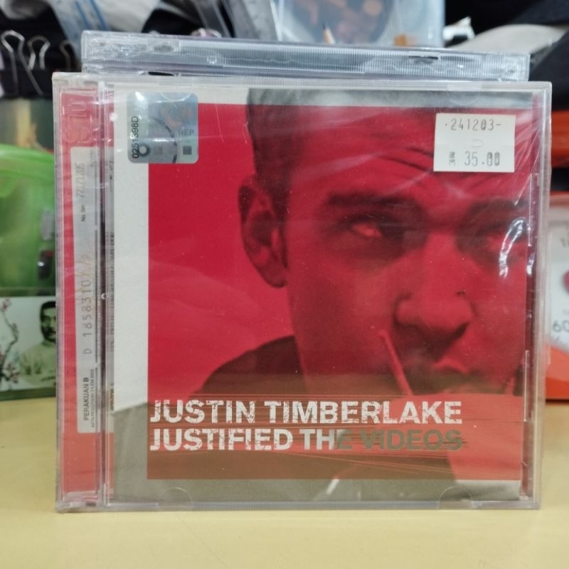 (VCD) JUSTIN TIMBERLAKE JUSTIFIED THE VIDEOS <ใหม่>