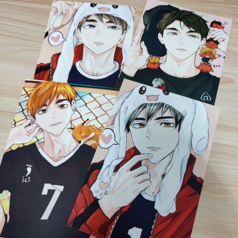 โปสการ์ด Haikyuu Fanart - Inarizaki