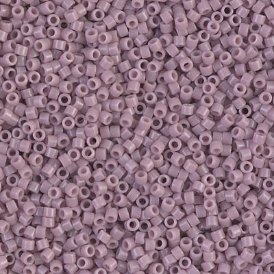 Miyuki 11/0 Delica Beads Opaque Lilac (DB728)